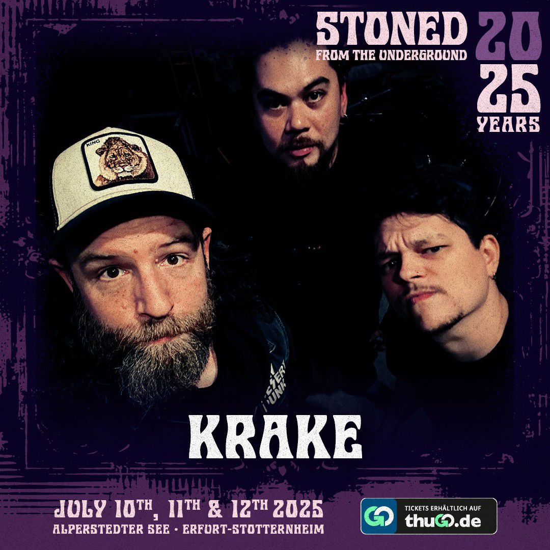 Live on Stage in 2025: Krake - STONED FROM THE UNDERGROUND