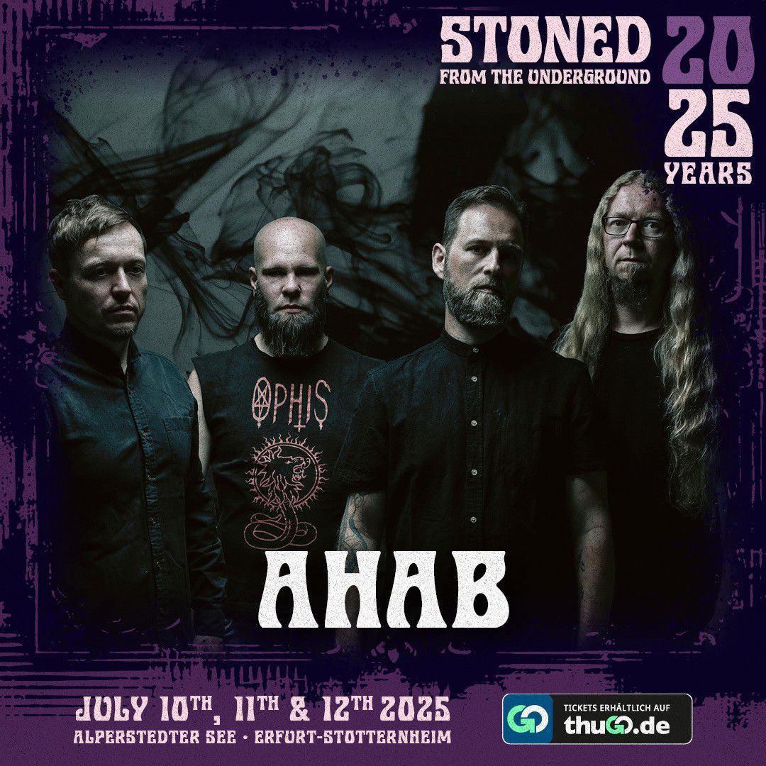 Live on Stage in 2025: Ahab - STONED FROM THE UNDERGROUND