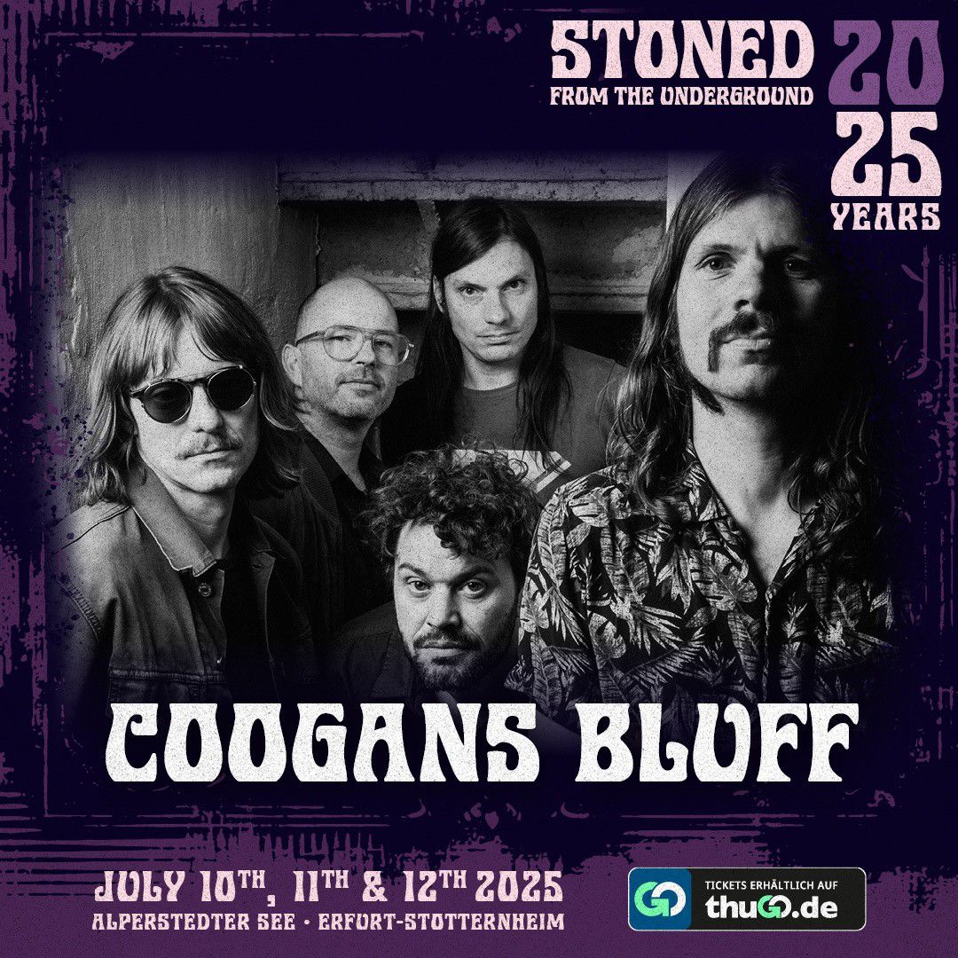 Live on Stage in 2025: Coogans Bluff - STONED FROM THE UNDERGROUND