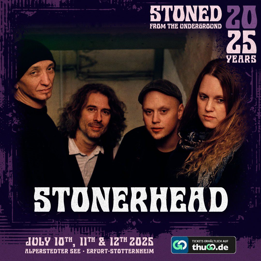 Live on Stage in 2025: Stonerhead - STONED FROM THE UNDERGROUND